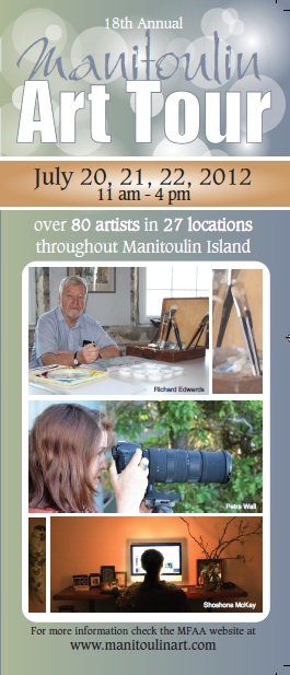 Manitoulin Fine Arts Association - Art Tour 2012 - Brochure