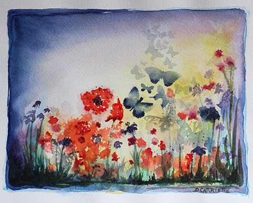 Diane Carriere - Butterfly Garden