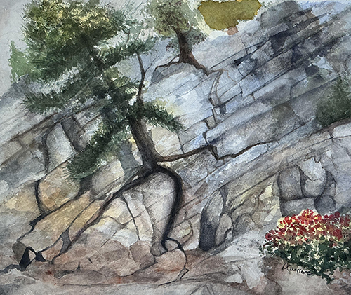 Diane Carriere - North Shore Cliff