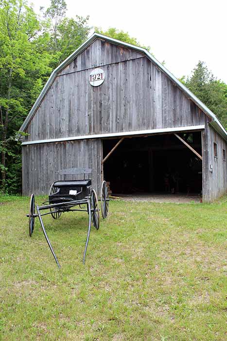 Central Manitoulin Historical Society - Haner Frame Barn 1921