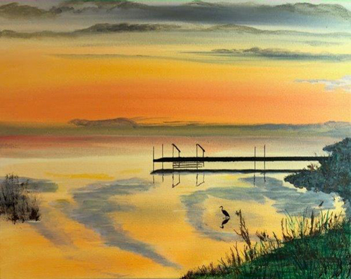 Garth Eley - Leigh's Heron
