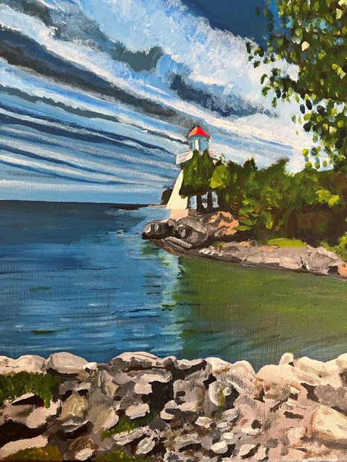 Leslie McDermid - Lighthouse in South Bay 2