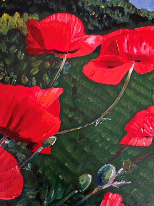 Leslie McDermid - Poppies