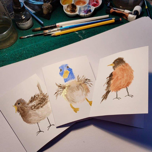 Sharon Alkenbrack - Bird Cards